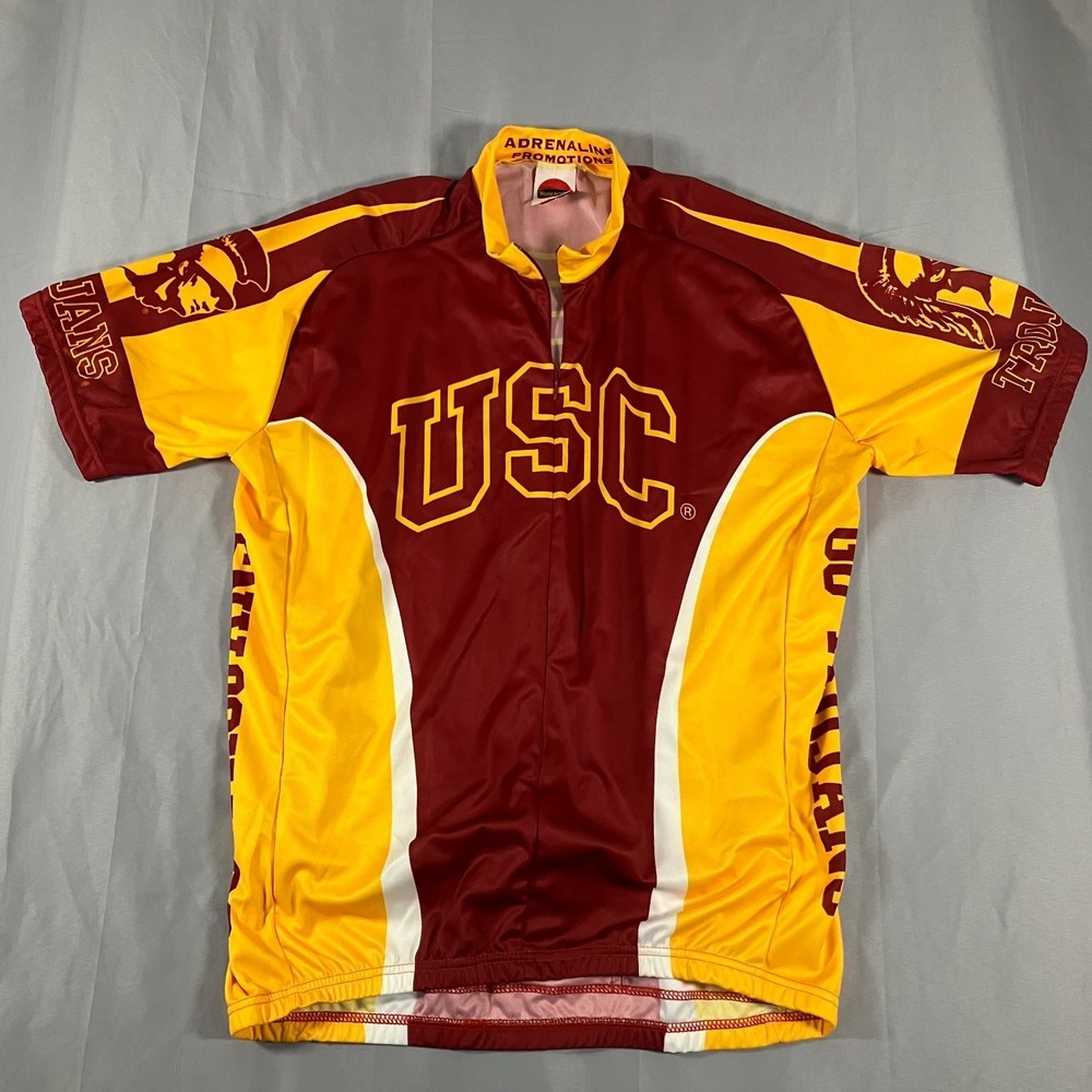USC Trojans Cycling Jersey Men's XXL Adrenaline Promotions World Jerseys‎